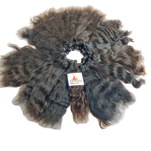 Venta al por mayor Virgen India Crudo Mujeres Procesado Cutícula Alineada Ninguno Color natural Negro mujeres Extensiones de cabello humano de onda profunda - Product Image 4