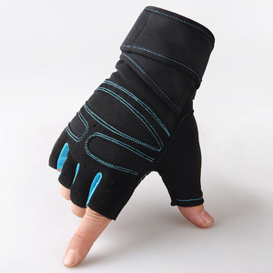 Breathable Half Finger Gym <b>Gloves</b> Men Women Comfortable Fit Training Grip Lightweight Workout Custom Logo Made IN Pakistan - Product Image 3