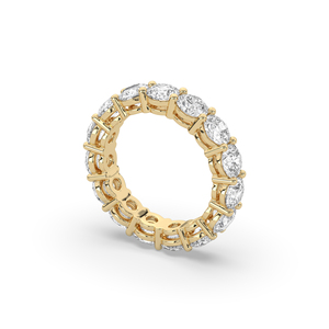 Wholesale Women's 5.70Ct Lab Grown Diamond <b>Ring</b> 925 Silver Plated Brilliant Cut Luxury IGI Certified Unique Style Statement Fine - Product Image 4