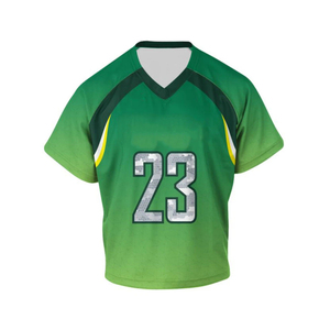 Maillot de lacrosse tendance avec col en V, coupe confortable, disponible au prix le plus bas, service OEM - Product Image 1