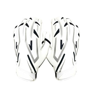 Gants de football américain de haute qualité en gros, logo personnalisé d'usine, gants de football américain respirants pour le sport en gros - Product Image 6