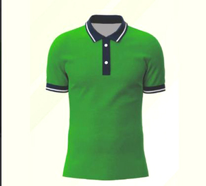 Polo personnalisé pour homme avec contraste de couleurs, approvisionnement en gros, OEM, marque privée, manches courtes, chemise de golf, directement de l'usine - Product Image 3
