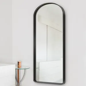 Miroir mural en métal fait main, miroir décoratif artistique contemporain pour salon de luxe, chambre à coucher, salle à manger, entrée - Product Image 1