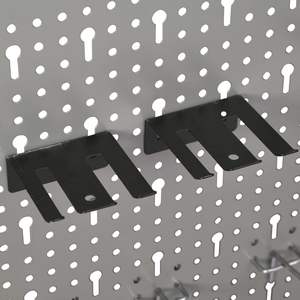 Panneaux perforés en acier à fixer au mur, 3 pièces, 15,7''x22,8'', rangement mural - Product Image 5