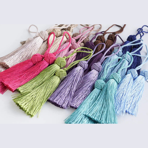 Borlas de Alta Calidad de 3.94 Pulgadas (10cm) de Largo con Nudo, 29 Colores Disponibles, Decorativas para Cortinas, Venta al Por Mayor, Personalizadas - Product Image 5