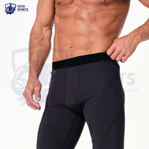 High Quality Best Service High Performance Breathable Quick Dry Gym Fitness Wear New Arrival Breathable <b>Men</b> Sports Leggings - Product Image 4