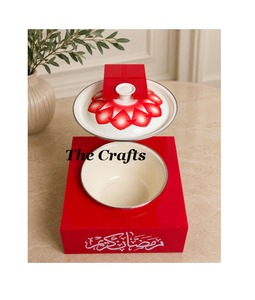 Islamic Design Serving Dish Iron Beige Color Chafing Dish Set Of Three Different Size Ramadan Special Serving Food Chafing Dish - Product Image 2