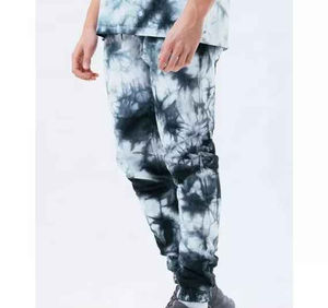 Conjunto de chándal tie-dye moderno para hombre y conjunto de dos piezas de ropa informal elegante, perfecto para uso casual y chándales tie-dye. - Product Image 4