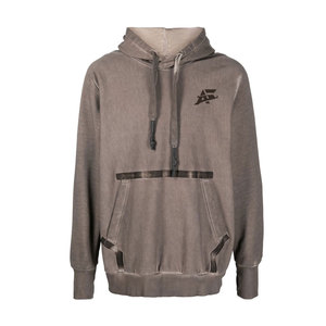 Sweat-shirts à capuche en coton mélangé délavé à l'acide de qualité supérieure, design personnalisé, avec votre propre logo, pour hommes - Product Image 1