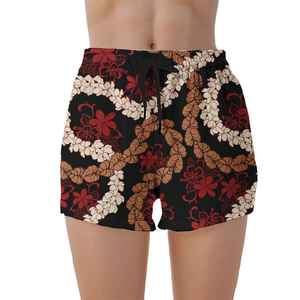 100%polyester/Spandex Fabric Beach Swim Trunks Women Quick dry Sublimation Women's Shorts Beach Wear High Quality Shorts - Product Image 5
