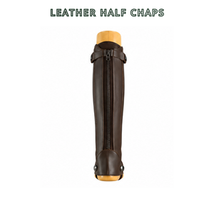 Polainas de Cuero Premium para Montar a Caballo, Protección para las Piernas, para Hombres y Mujeres - Product Image 2