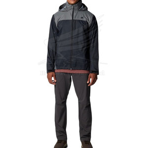 Veste de Pluie Homme Hiver Chaude Tendance avec Logo Frontal Respirante à Capuche Qualité Premium Meilleure Vente 2026 - Product Image 2