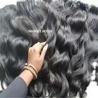 Extensions de cheveux cambodgiens vierges à cuticule alignée, 613 os brut vietnamien, fournisseur FH, dentelle frontale en vison noir - Product Image 6