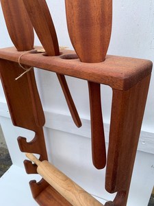 Traditional Wooden <b>Rolling</b> <b>Pin</b> for Baking and Cooking Applications - Product Image 3