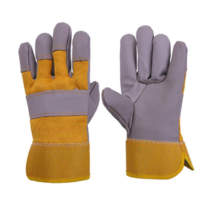 Guantes de Soldadura TIG MIG PRISAFETY de Piel de Ciervo, Guantes de Seguridad para Soldadura TIG de Alta Calidad, Resistentes al Fuego y al Calor, de Piel de Vacuno PRI - Product Image 1