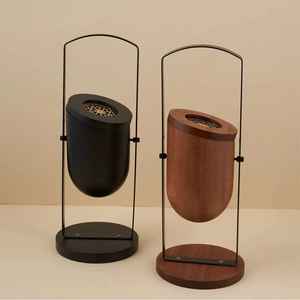 Brûleur à Bakhoor Moderne Personnalisé en Bois d'Acacia et Métal, Support Tendance pour Ramadan et Aïd, Style Moyen-Oriental, Meilleure Vente, Mabkhara Mubkhar - Product Image 5