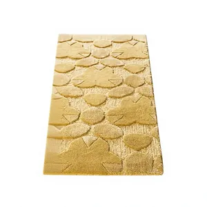 Tapis en laine tufté à la main à motifs floraux personnalisés, écologique, antidérapant, tapis de sol doux - Product Image 2
