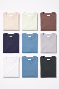 Camiseta Casual de Cuello Redondo para Mujer, Transpirable, de Jersey Sólido, con Serigrafía, Alta Calidad de Algodón - Product Image 5