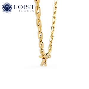 Boucles d'oreilles de luxe LOISTA pour femmes, plaquées argent 18 carats, avec diamants de laboratoire taille brillant rond, certifiés IGI, pour un usage quotidien - Product Image 2