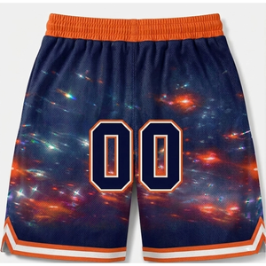 Shorts de basketball personnalisés en gros, impression personnalisée, vêtements de sport, shorts de basketball pour hommes, shorts de gym et de fitness vierges - Product Image 3
