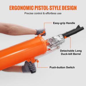Dispositivo di gonfiaggio portatile manuale da 8 litri e 120 PSI per pneumatici di auto, camion e trattori, con regolazione pressione da 85-116 PSI - Product Image 5