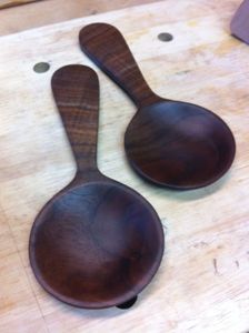 Cuchara y espátula de arroz de madera ecológica clásica, cuchara de cocina, cuchara grande para servir, regalo empresarial - Product Image 4