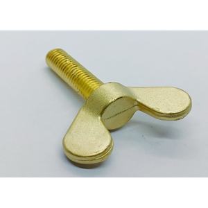 Boulon à ailettes en laiton de qualité supérieure, durable et facile à installer, fixation manuelle pour applications industrielles, décoratives et de bricolage - Product Image 6