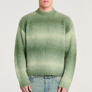 Pulls en tricot à col montant en gros, pulls chauds d'hiver, fabricant de vêtements en tricot sur mesure, vêtements haut de gamme - Product Image 4