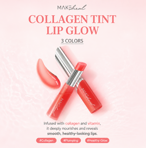 MAKEHEAL Bálsamo Labial Coreano con Colágeno Nutritivo y Tinte Duradero 4.5g, Brillo Labial de Primavera, 3 Tonos, K-Beauty, Tinte Brillante para Cuidado Diario - Product Image 5