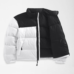 Veste d'hiver matelassée haut de gamme 100% nylon, streetwear, respirante, avec logo sur le devant, manteaux décontractés unisexes - Product Image 1