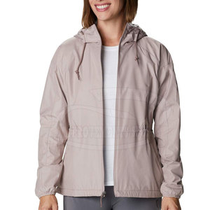 Chaqueta cortavientos de talla grande para mujer, venta al por mayor, chaqueta cortavientos sostenible - Product Image 4