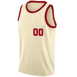 Customizable Double Sided Quick Dry Man Basketball Vest Red Black Reversible Tank Top Sports Jerseys Plus Size Printed Washed - Product Image 4