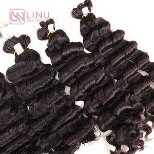 เวียดนามวิกผมลอนลึกสีดำธรรมชาติสีดำ - Product Image 4