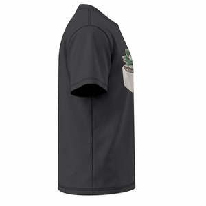 Camiseta de Hombre de Alta Calidad, Sostenible, 2026, Personalizada, de Algodón/Poliéster, Antiencogimiento, Secado Rápido, Transpirable, Manga Corta, Corte Regular - Product Image 6