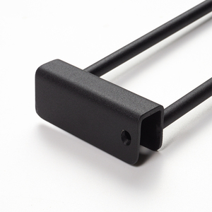 Support mural robuste OEM pour outils, organisateur réglable en acier à un niveau pour garage et jardin A02 - Product Image 5
