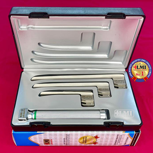 Laringoscopio Miller con Fibra Óptica para Niños, Set de Primera Calidad, Clase I, 1 Año de Garantía - Product Image 1