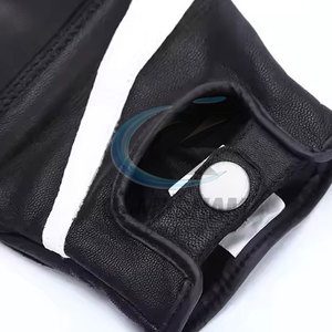 Gants de moto en cuir respirant avec mouvement flexible et adhérence antidérapante, gants de conduite élégants pour une utilisation quotidienne - Product Image 6