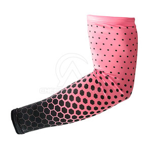 Fitness <b>Arm</b> <b>Sleeves</b> With Stretch <b>Compression</b> Fabric <b>Arm</b> Safety For Basketball Training Gym Workout And Outdoor Sports - Product Image 4