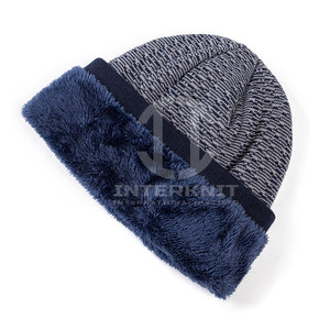 หมวกบีนนี่คุณภาพสูงสำหรับผู้ชาย ผลิตในปากีสถาน ปรับแต่งได้ ใส่สบาย ยืดหยุ่น กระชับ ปรับขนาดได้ เหมาะสำหรับฤดูหนาวและกิจกรรมกลางแจ้ง ทำจากผ้าถัก - Product Image 4