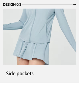 Veste à capuche légère à manches longues pour femme, anti-neige, protection solaire UPF 50+, avec masque intégré, idéale pour l'escalade, le camping, la randonnée et la course à pied. - Product Image 2