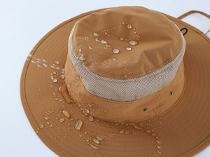 Sombreros de Pescador de Algodón Personalizados para Hombre, para Surf, Navegación y Deportes Acuáticos, Protección Solar Impermeable con Correa para la Barbilla, Estilo Supervivencia - Product Image 4