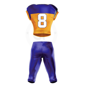 Uniforme de Fútbol Americano de Alto Rendimiento, Personalizable con el Logotipo del Equipo, Jersey y Pantalones Transpirables para el Día del Partido - Product Image 2