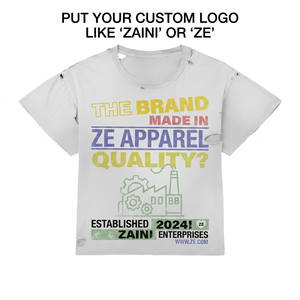 T-shirt pour homme délavé à l'acide, 240 GSM, coton premium, coupe oversize, couleur corail délavée, impression en relief, sérigraphie, logo personnalisé, OEM ODM - Product Image 2