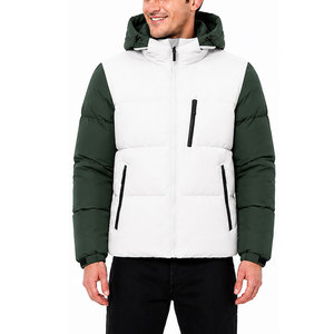 Chaqueta de plumón para hombre, a la moda, ligera, para invierno, diseño acolchado, cómoda, cálida, ideal para actividades al aire libre y uso casual. - Product Image 1