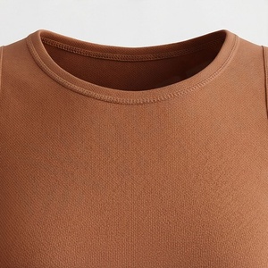 Customized Color Block Sleeveless Crop <b>Top</b> <b>Cross</b> Stripped Back Long Legging Womens Two Piece Yoga Set Fitness Apparel - Product Image 4