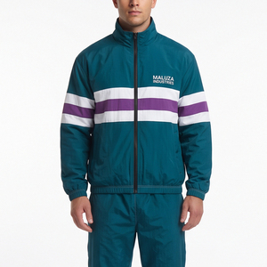 Conjunto de Chaqueta y Pantalón Deportivo para Hombre, Impermeable, Cortavientos, Transpirable, para Senderismo y Running, con Logotipo Personalizado - Product Image 1