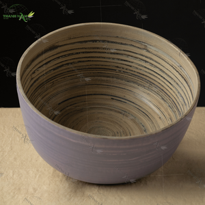 Ensemble de bols de service en bambou filé Alternative verte écologique pour votre cuisine à la maison - Product Image 5