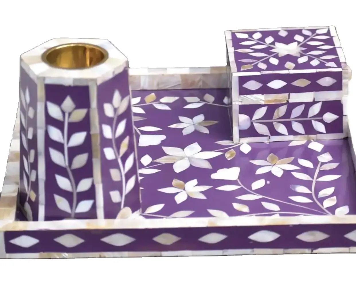 Arapça tasarım lüks el yapımı anne inci bakhoor dukhoon medkhan toptan fiyatlarla hediye ve ev dekor için set