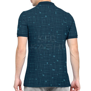 Polos Casuales de Hombre, Cómodos, Tejido Sólido 100% Algodón, Transpirables, Manga Corta, Diseño con Botones, Estilo Urbano, 220g - Product Image 2