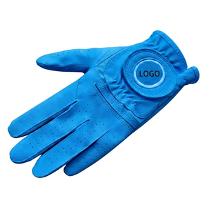 Custom Private Label Cabretta Leather Golfing <b>Gloves</b> Soft Supple <b>Grip</b> Professional Manufacturer High Quality - Product Image 4